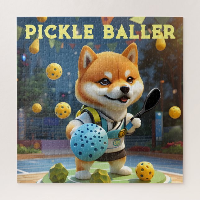 Personalisiert Pickleball Lo Puzzle (Vertikal)