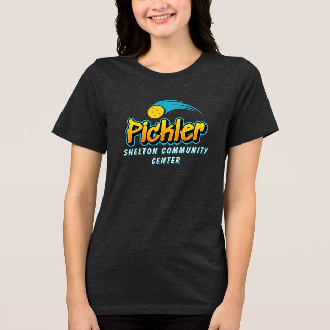 Personalisiert Pickler Tri-Blend Shirt (Vorderseite)