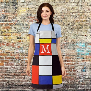Personalisiert Piet Mondrian Schürze