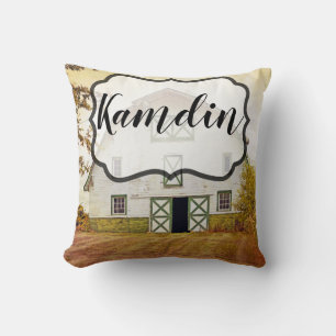 Personalisiert Pillow Sunset Stall Land Rustikale  Kissen