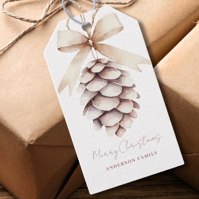 Personalisiert Pinecone Christmas Geschenkanhänger (Von Creator hochgeladen)