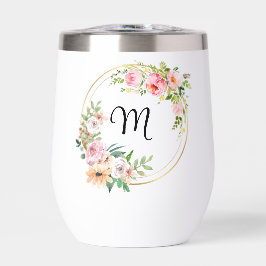 Personalisiert Pink Floral Bridesmaids