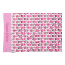 Personalisiert Pink Gnomes Hearts Woodland Whimsic