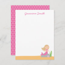 Personalisiert Pink Mermaid