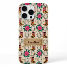 Personalisiert Pink Pony Club iPhone / Samsung Cas