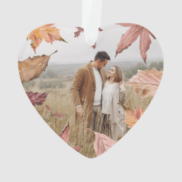 Personalisiert Pink Unser erstes Foto zu Weihnacht Ornament