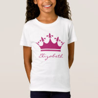 Personalisiert Pinkish Lila Tiara