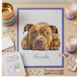 Personalisiert Pitbull Jigsaw Puzzle