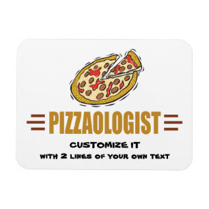 Personalisiert Pizza Magnet