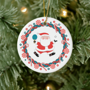 Personalisiert Pong Pong Holiday Gift Keramik Ornament