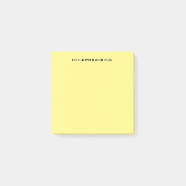 Personalisiert Post-it Klebezettel (Vorderseite)