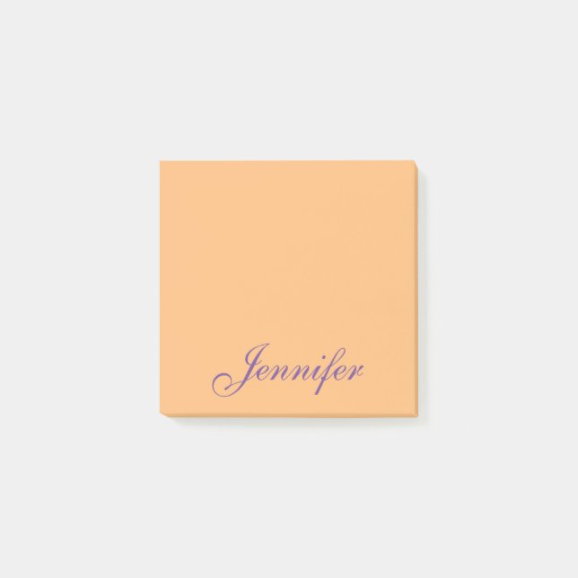 Personalisiert Post it Sticky Notes Post-it Klebezettel (Vorderseite)