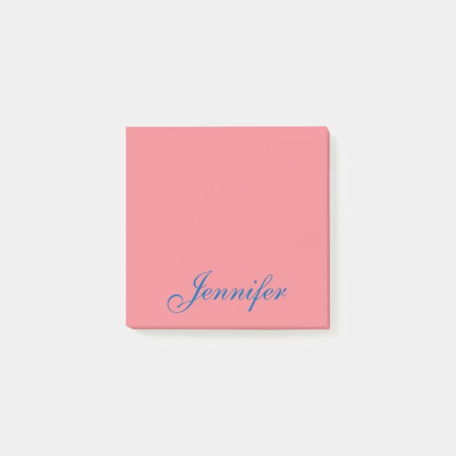 Personalisiert Post it Sticky Notes Post-it Klebezettel (Vorderseite)