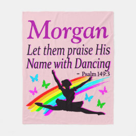 PERSONALISIERT PRAISE GOD FLEECE BLANKET