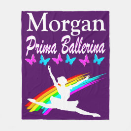 PERSONALISIERT PRIMA BALLERINA FLEECE BLANKET