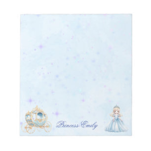 Personalisiert Princess Notepad Notizblock