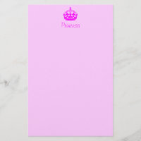 Personalisiert Princess Stationery