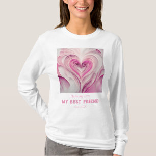 Personalisiert "Pure Liebe" - Mein bester Freund T-Shirt