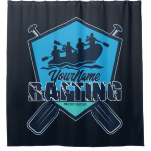 Personalisiert Rafting Whitewater River Adventure Duschvorhang