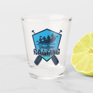 Personalisiert Rafting Whitewater River Adventure Schnapsglas