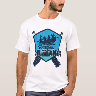 Personalisiert Rafting Whitewater River Adventure T-Shirt