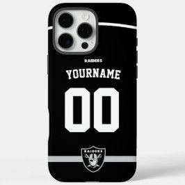 Personalisiert Raiders Jersey American Football iPhone 16 Pro Max Hülle