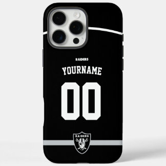 Personalisiert Raiders Jersey American Football iPhone 16 Pro Max Hülle