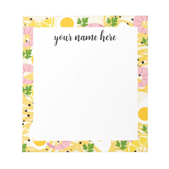 Personalisiert Ramen Notepad Notizblock (Vorderseite)