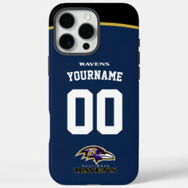 Personalisiert Ravens Jersey American Football iPhone 16 Pro Max Hülle