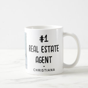 Personalisiert Real Anwesen Agent Foto Kaffeetasse