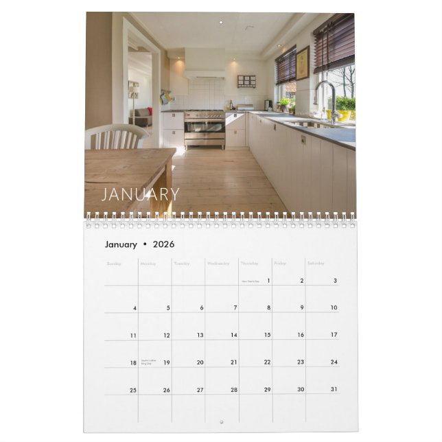 Personalisiert Realtor Kalender (Jan 2026)