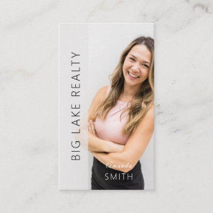 Personalisiert Realtor Modernes Design für vertika Visitenkarte