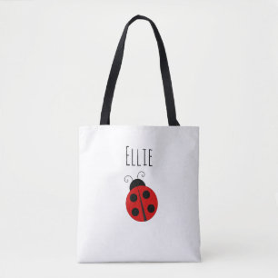 Personalisiert Red Ladybug Bag