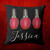 Personalisiert Red Nail Polnische Flasche Schönhei