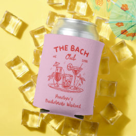 Personalisiert Retro Bachelorette Favor Koozie Dosenkühler