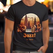 Personalisiert Retro Jazz City