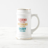 Personalisiert Retro Legend Husband Daddy Gift