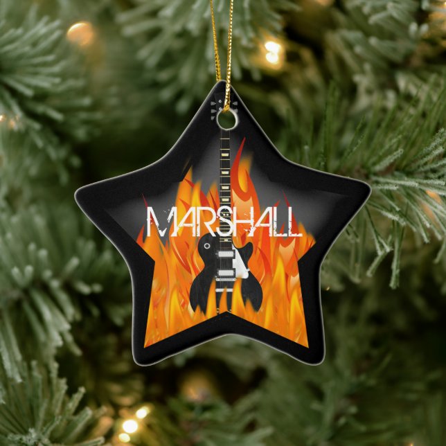 Personalisiert Rock Star Ornament (Baum)