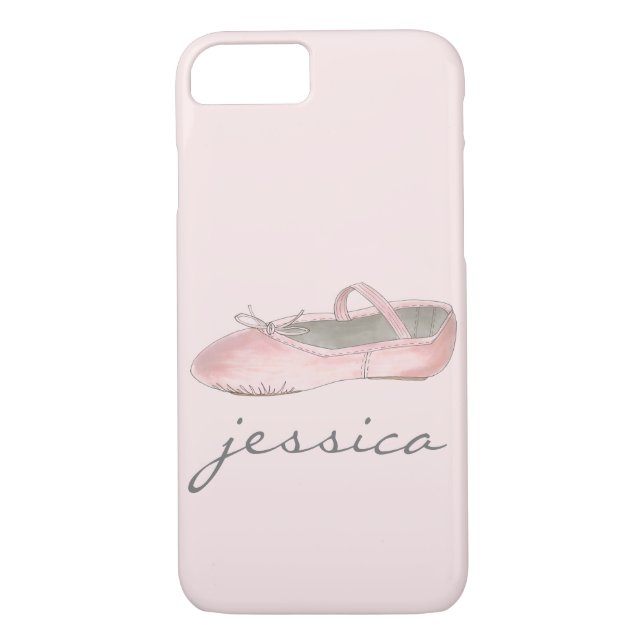 Personalisiert rosa Ballett Shootanz Ballerina Case-Mate iPhone Hülle (Rückseite)