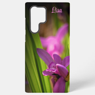 Personalisiert-rosa-Blume Samsung Case Galaxy Hülle