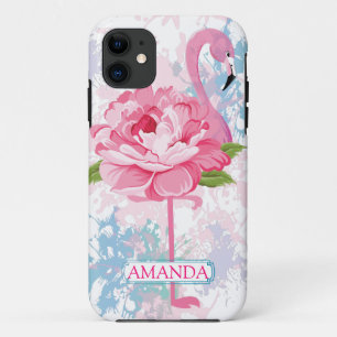 Personalisiert rosa Flamingo-Design Case-Mate iPhone Hülle