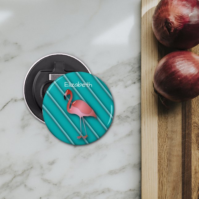 Personalisiert rosa Flamingo Flaschenöffner (Von Creator hochgeladen)