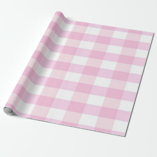 Personalisiert Rosa Kariert Happy 17. Geburtstag Geschenkpapier