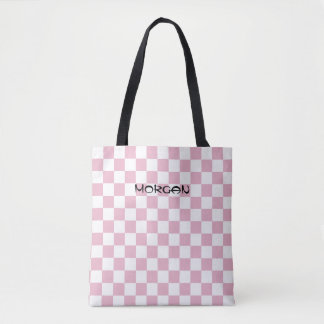Personalisiert rosa Karton Totbeutel - Custom Pink