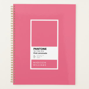 Personalisiert-rosa-Lemonade-Notebook Individuel Planer