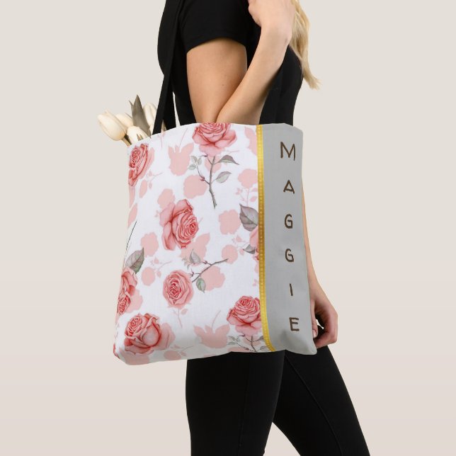 Personalisiert rosa Rosa-Design (Von Nahem)