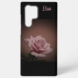 Personalisiert Rosa Rose Blume Samsung Case Galaxy Hülle