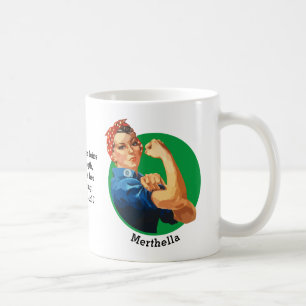 Personalisiert ROSIE RIVETER Christlich Kaffeetasse