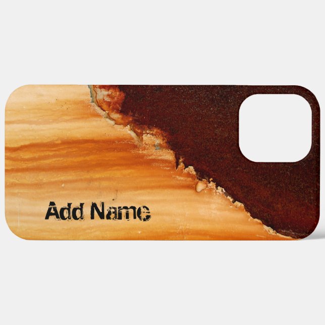Personalisiert - Rostkunst Cooler Spaß einzigartig Case-Mate iPhone Hülle (Hinten (horizontal))