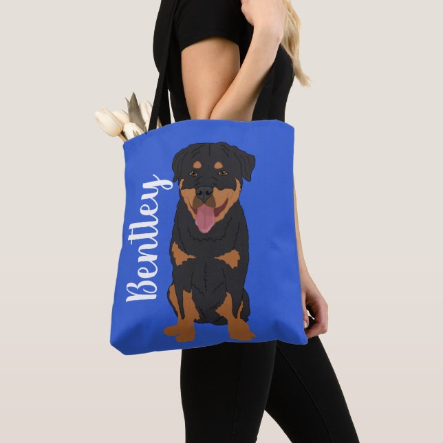 Personalisiert Rottweiler (Von Nahem)